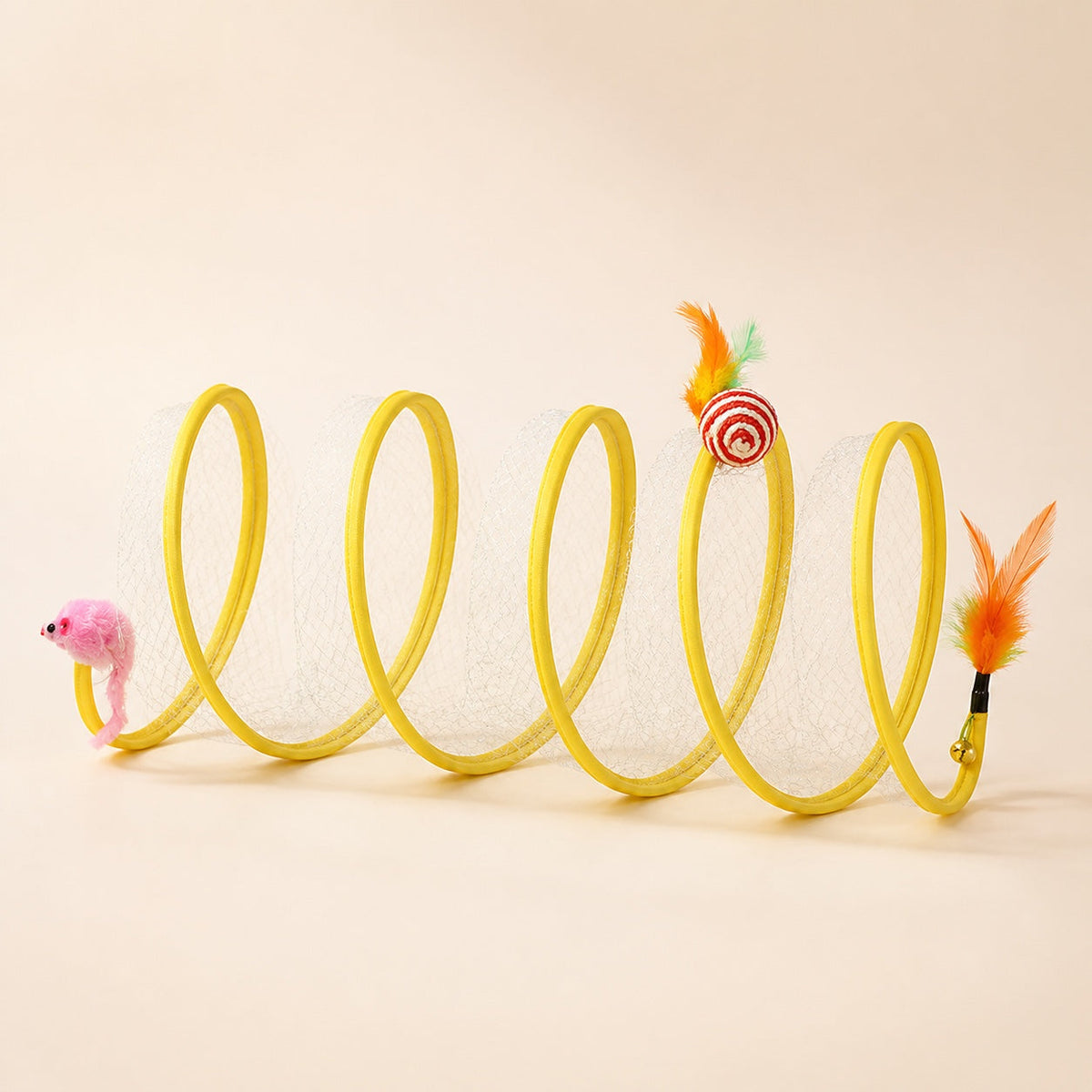 Coil Chase™ 折りたたみ式スパイラル猫用おもちゃ 商品画像 7