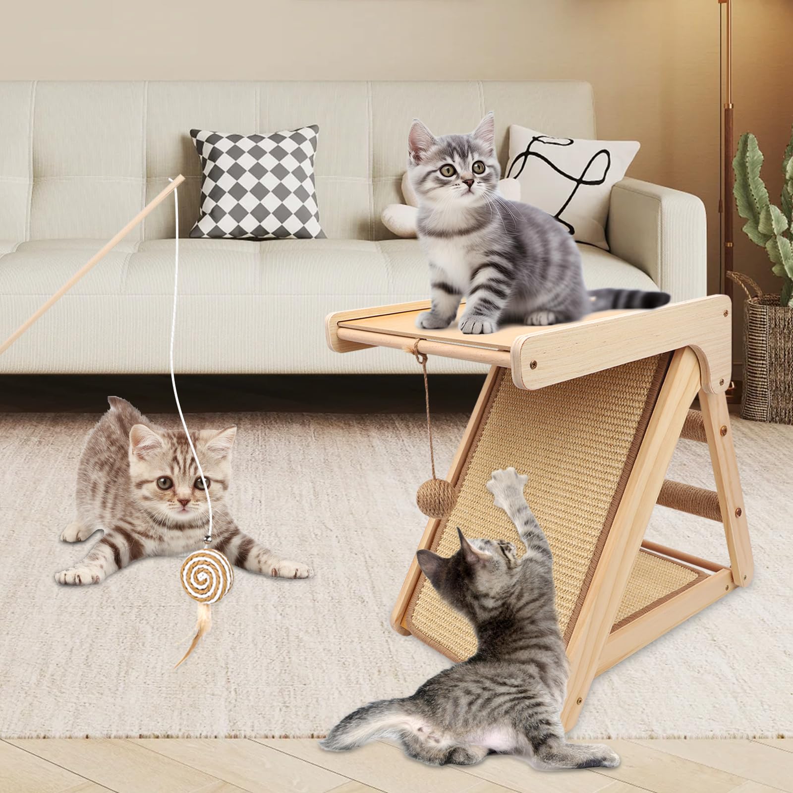 TimberClimb™ ティンバークライム｜木製キャットタワー 商品画像 9