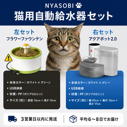 Aqua Bot 2.0 アクアボット｜フィルター不要の猫用自動給水器 商品画像 4