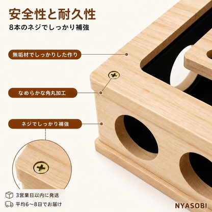ClawEase™ クローイーズ｜猫の爪とぎヤスリボックス 商品画像 4