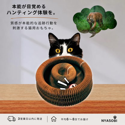 KittySpin™ キティスピン｜爪とぎ＆ボールトラック 2in1 商品画像 6