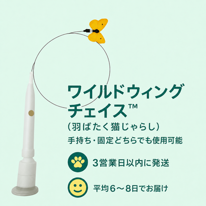 ワイルドウィングチェイス™（羽ばたく猫じゃらし） 商品画像 1