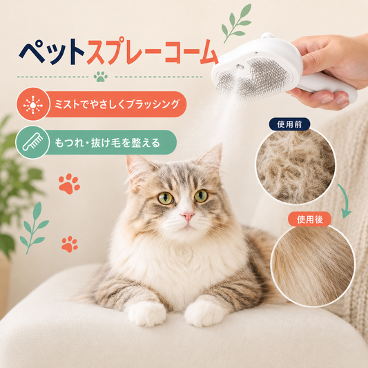 ペットスプレーコーム™（Pet Spray Comb） 商品画像 1