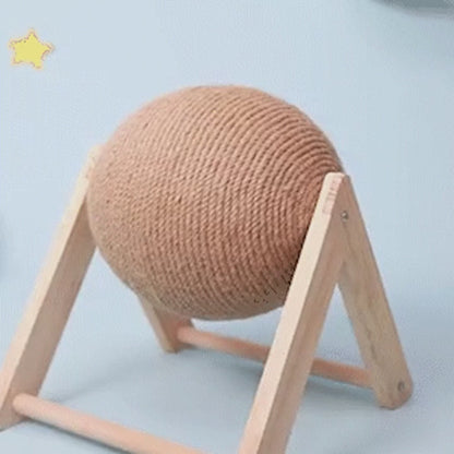ScratchOrbの回転するサイザルボール
