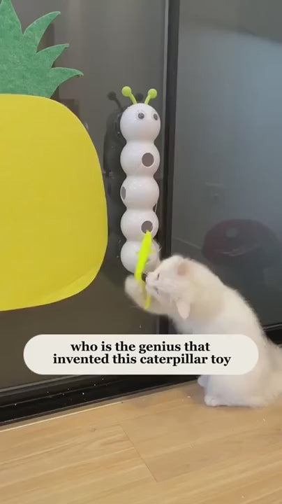 猫が近づいた瞬間に、動き出します。