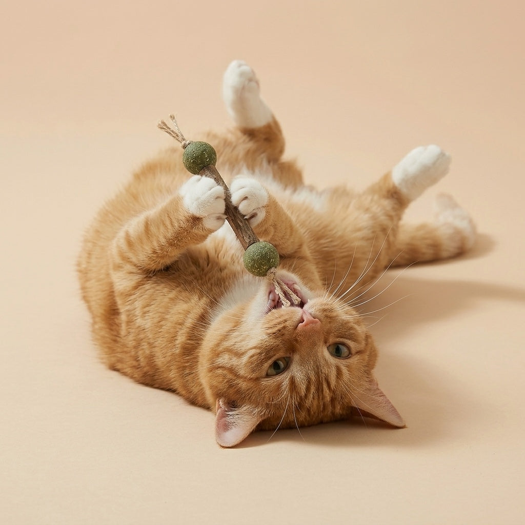 VineChew™ 天然マタタビ＆キャットニップ チュートイ 3本入り 商品画像 9